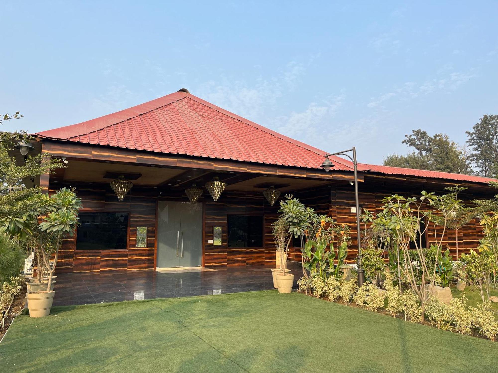 The Green Wood Palace I Farm House I Wedding I Party I 87Oo2O5865 Villa Gurgaon Buitenkant foto